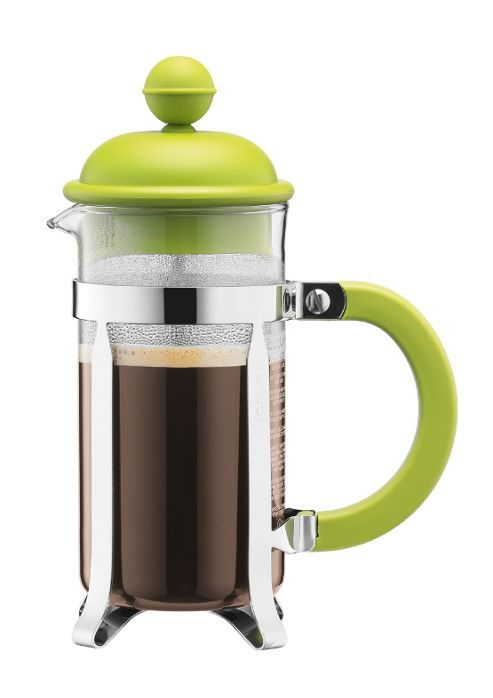 Image of Bodum Caffettiera 8 Cup, 1l Coffee Maker Cafetiere, Lime Green