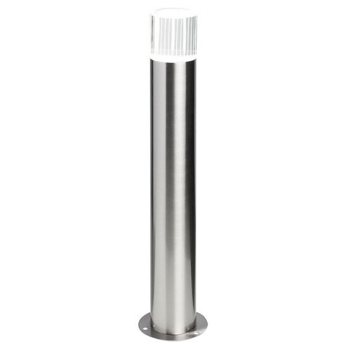 Image of Endon Lighting Fluorescent Bollard In Stainless Steel