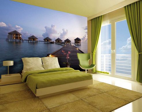 Image of 1wall Giant Maldives Wall Mural