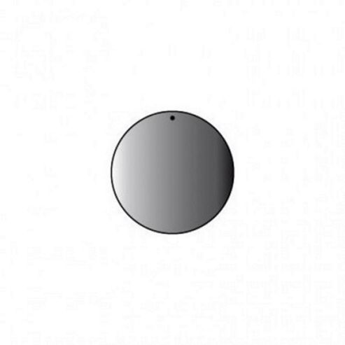 Image of P97 Aluminium Disc 50mm Round Pendant Pack Of 10