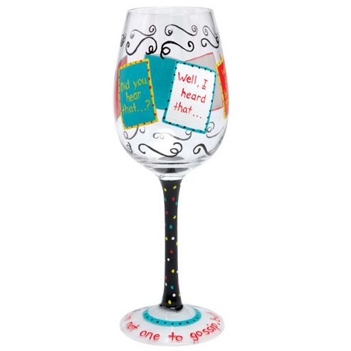 Image of Lolita Wine Glass - Girl Talk