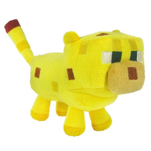 Image of Minecraft 7 Inch Soft Toy Animal Mobs Ocelot