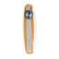 Premier Housewares Modern Oblong Shaped Glass Front Pendulum Clock