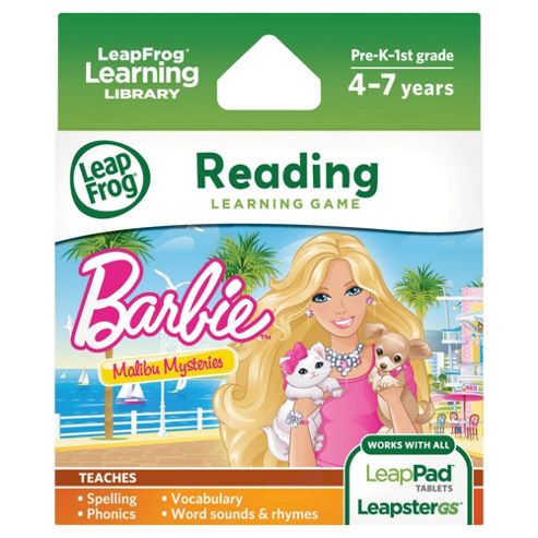 Image of Leapfrog Learing Game Barbie Malibu Mysteries