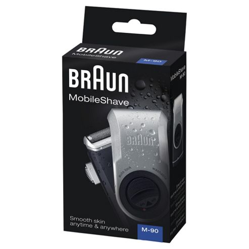 Image of Braun Pocket Go M90 Mobileshave Portable Shaver With Smart Foil