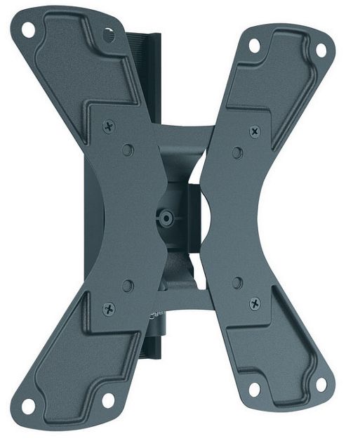 Image of Wall 1120 Black Tilt And Turn Tv Wall Bracket
