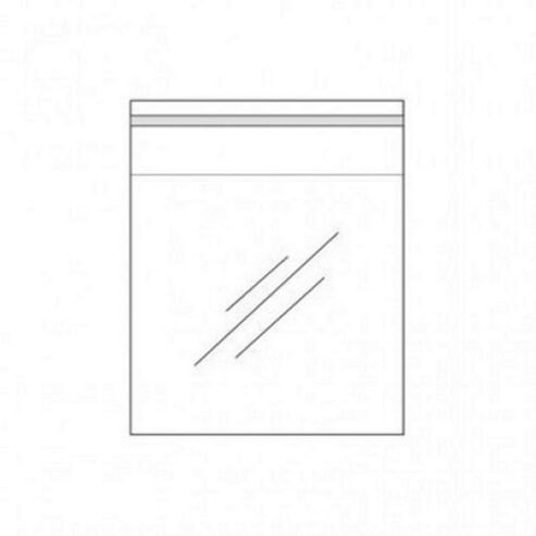 Image of Poly Bag Fit 6 X 6 Inch Square 159 X 155 Mm 40 Pk