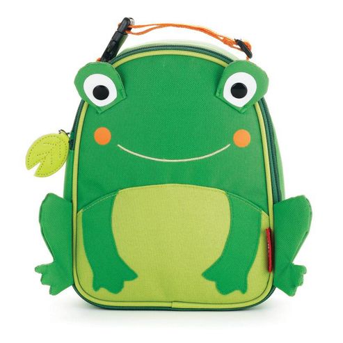 Image of Skip Hop Zoo Lunchies Insulated Kids Lunch Bag - Frog