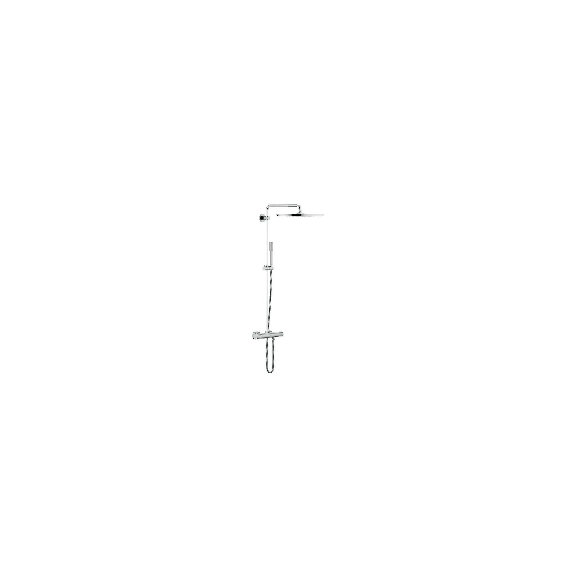 Grohe Rainshower 27174001 Bar Shower, 400mm Fixed Head, Handset, Chrome at Tesco Direct