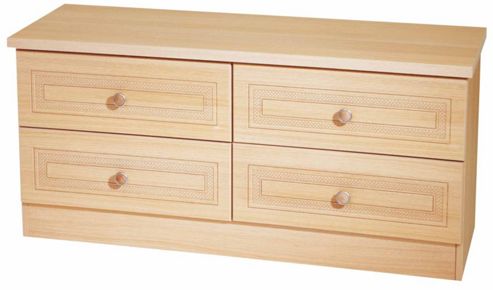 Image of Welcome Furniture Corrib 4 Drawer Bed Box - Pine