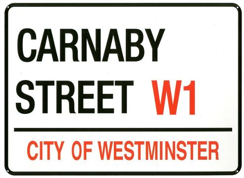 Image of Carnaby Street Tin Sign