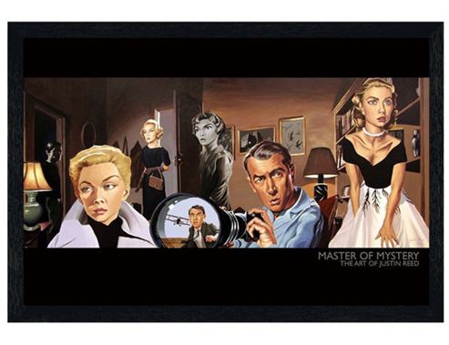 Image of The Art Of Justin Reed Black Wooden Framed Master Of Mystery Poster