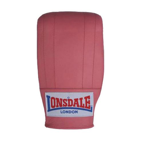 Image of Lonsdale Fitness Bag Mitt Boxing Gloves - Pink