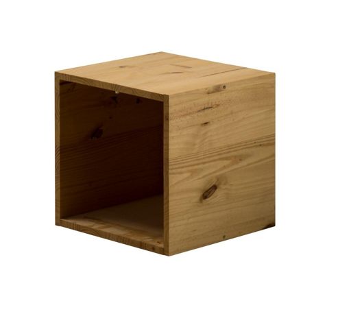 Image of A Multi-purpose Storage Cube In Antique