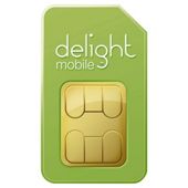 Delight Mobile Pay as you go SIM Pack Includes £20 National Credit