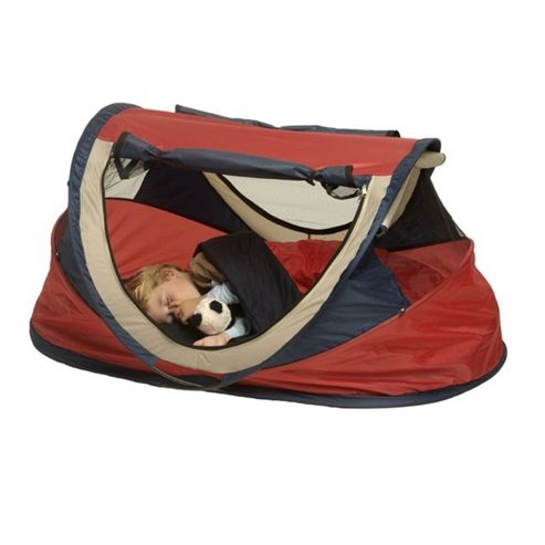 Image of Nsa Deluxe Uv Tent Red Large 2-5 Years