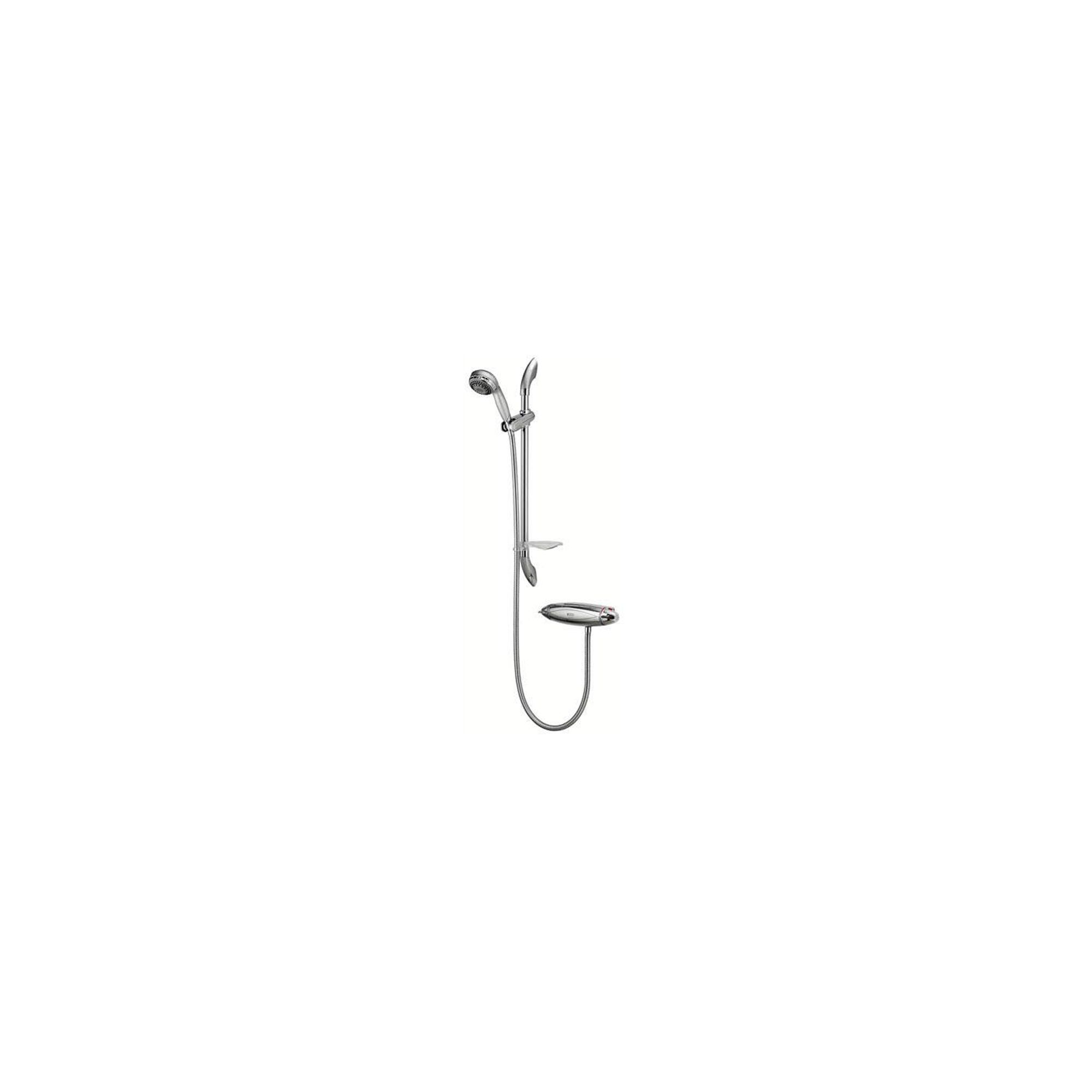 Aqualisa Aquarian Thermo Exposed Shower Valve with Adjustable Shower Head Chrome at Tesco Direct