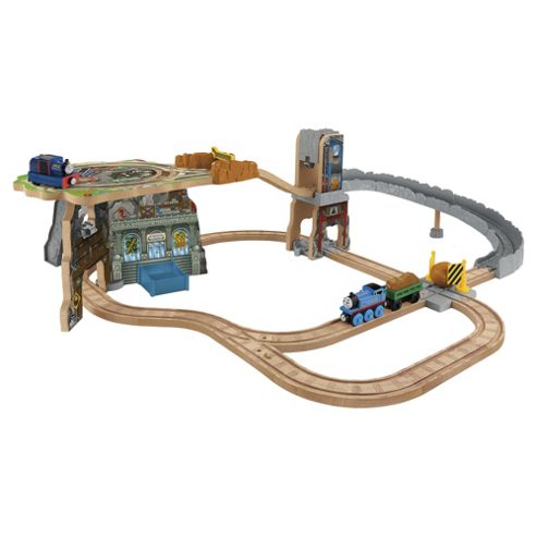 Image of Fisher-price Thomas & Friends Wooden Railway Thomas--- Fossil Run