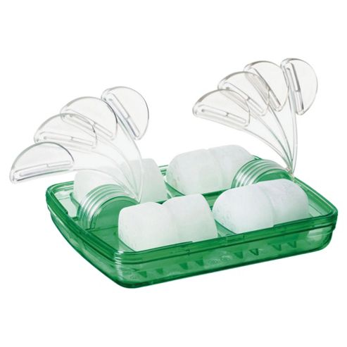 Image of Cellardine Reusable Ice Cubes With Freezer Tray, Green