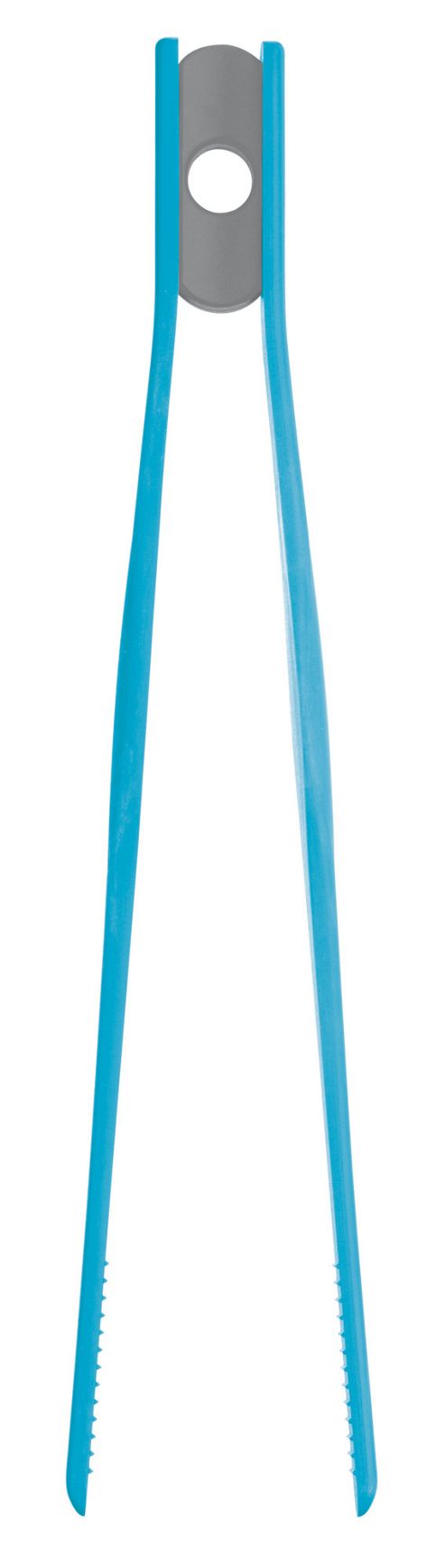 Image of Kitchencraft Colourworks Silicone Tweezer Tongs In Blue