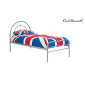 Frank Bosworth Sally Single Bed Frame - Silver
