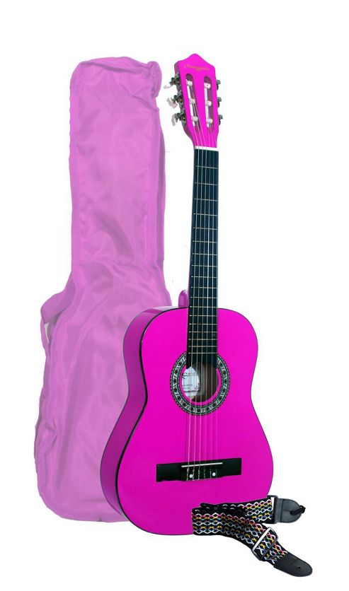 Image of Martin Smith 1/2 Size (34inch) Guitar - Pink