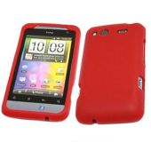 SoftSkin Silicone Case - HTC Salsa (Red)