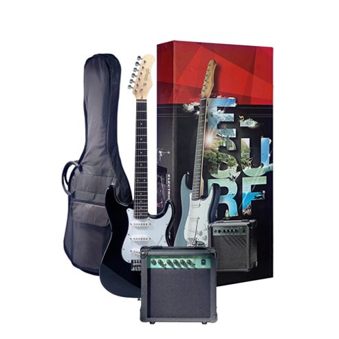 Image of Rocket Electric Guitar Starter Kit - Black