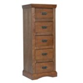 Home Essence Paris 5 Drawer Narrow Chest