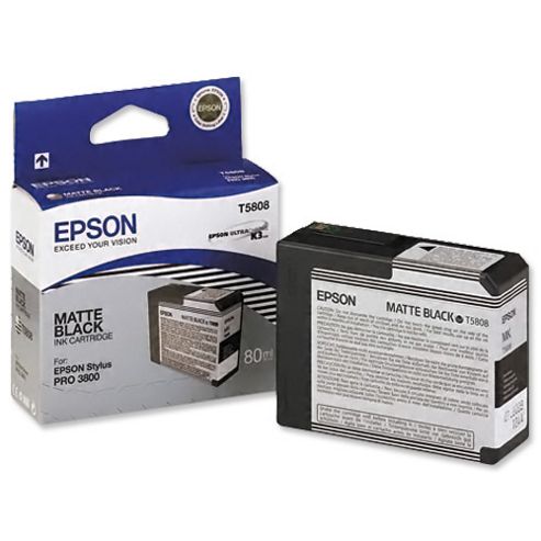 Image of Epson Singlepack Matte Black T580800