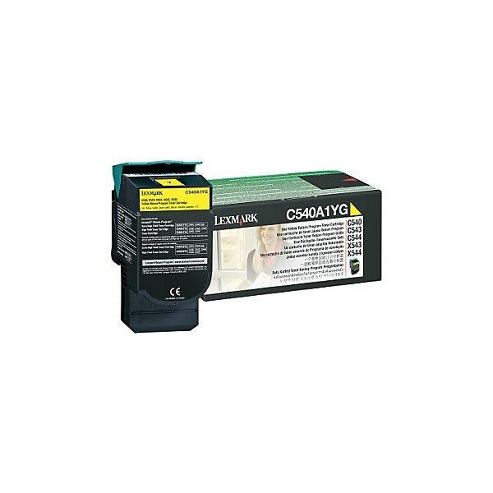 Image of Lexmark Yellow Return Program Toner Cartridges For Lexmark Printers