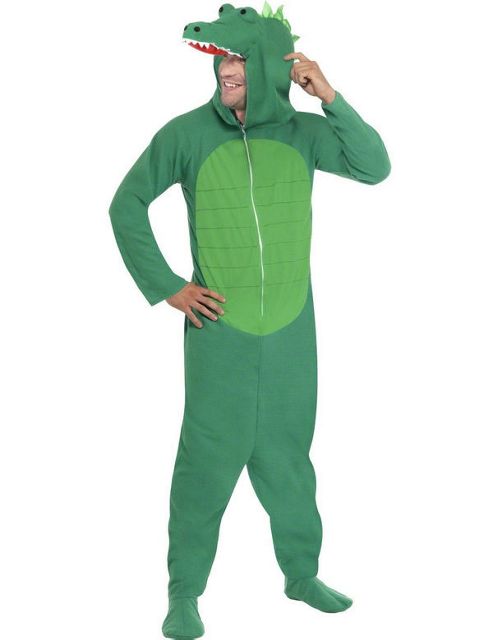 Image of Crocodile Onesie Costume Large