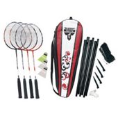 Attacker 4 player badminton set