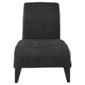 Jules fabric accent chair black and mink