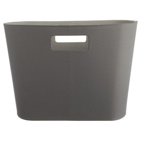 Image of Magazine Basket In Grey Finish