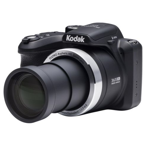 Image of Kodak Az365 Digital Bridge Camera, Black, 16mp, 36x Optical Zoom, 3" Lcd Screen
