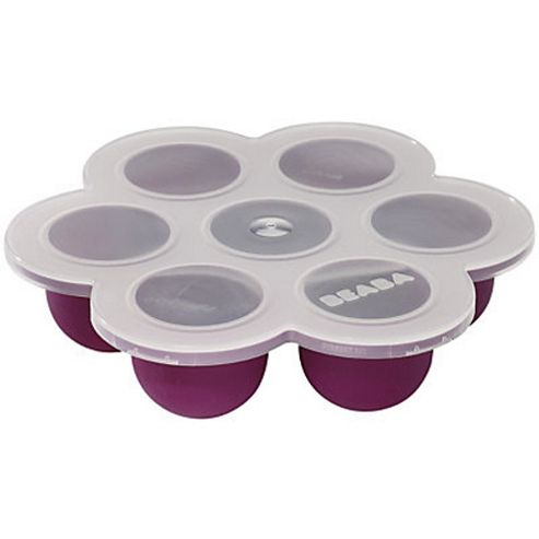Image of Beaba Multi-portions Silicone Purple