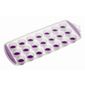 KitchenCraft Colourworks Flexible Pop Out Twenty-one Hole Ice Cube Tray in Purple
