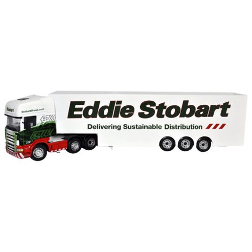 Image of Cararama Eddie Stobart Scania Fridge Lorry 1:50 Die-cast Model