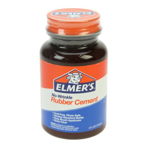 Image of Elmer's No-wrinkle Rubber Cement 118ml