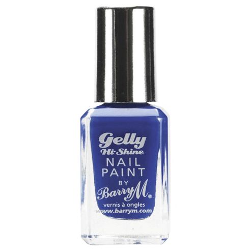Image of Barry M Gelly Nail Paint 17 Blue Grape 10ml