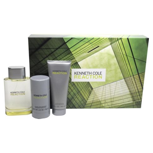 Image of Kenneth Cole Reaction Man Edt 100ml, After Shave Balm 100ml And Deodorant Stick 75g
