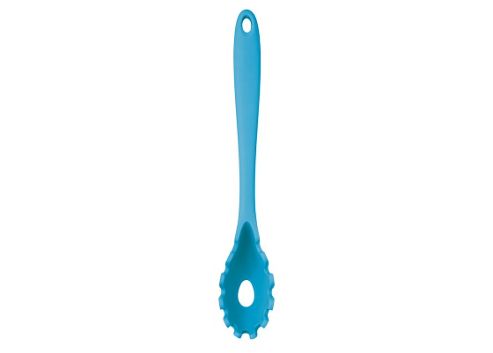 Image of Colourworks Silicone 28cm Pasta Server Blue