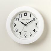 Stewart Superior Plastic Quartz Wall Clock