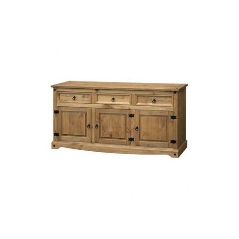 Image of Home Essence Corona Large Sideboard In Solid Pine