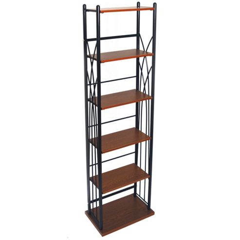Image of Dakota - 100 Dvd Blu-ray / 150 Cd Media Storage Tower Shelves - Black