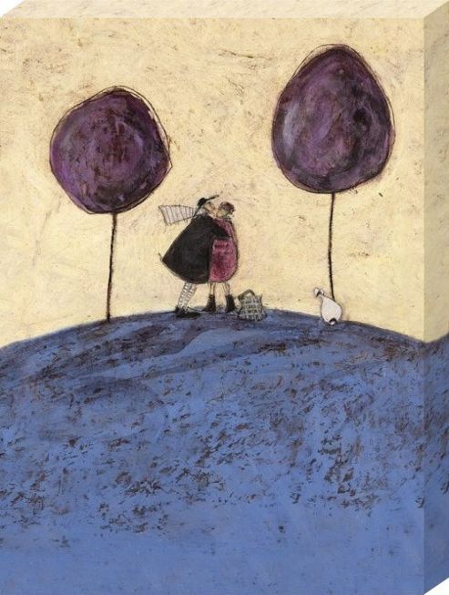 Image of Sam Toft Squeeze Amid The Trees Canvas Print