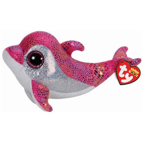 Image of Ty Beanie Boos - Sparkles The Dolphin 10" Buddy