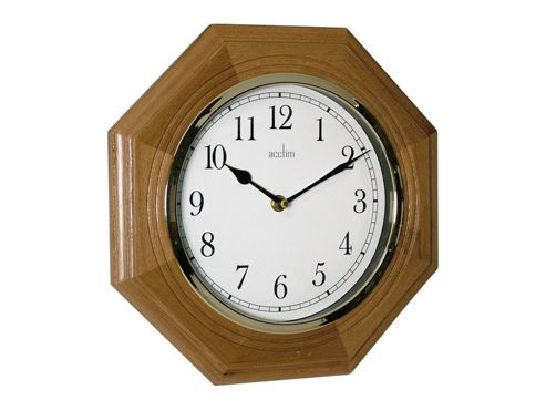 Image of Acctim 24196 Richmond Wall Clock Oak