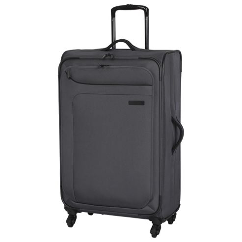 Image of It Luggage Megalite 4-wheel Suitcase, Charcoal Medium